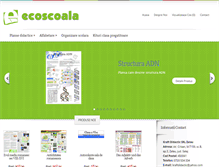 Tablet Screenshot of ecoscoala.ro